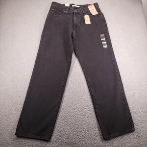 LEVIS Jeans Size 30 '94 Baggy Straight Leg Mid Rise Black Denim 30x31 NEW